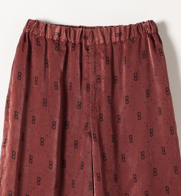 quaranciel「quaranciel:〈手洗い可能〉モノグラム ドット リラックス ワイド パンツ」|その他|