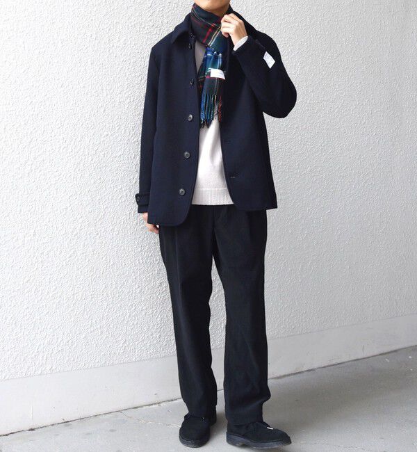 SHIPS any「SHIPS any: カシミヤ チェック マフラー」|マフラー|