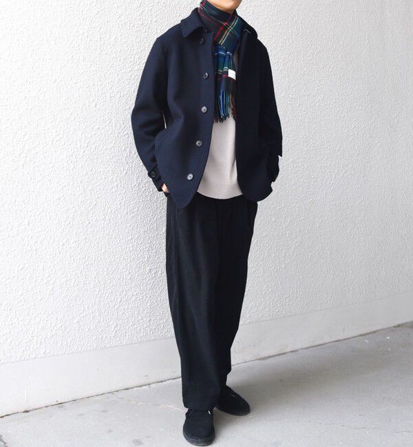 SHIPS any「SHIPS any: カシミヤ チェック マフラー」|マフラー|