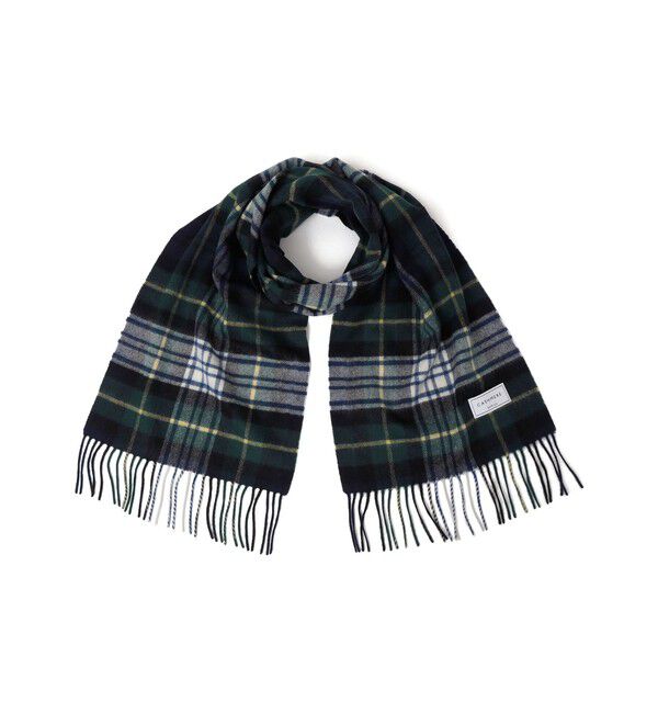 SHIPS any「SHIPS any: カシミヤ チェック マフラー」|マフラー|