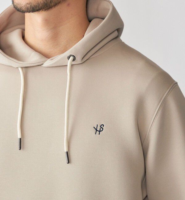 SHIPS「【WEB限定】SHIPS: コットン ポリ ダブル ニット フーディー パーカ (セットアップ対応)」|パーカー|