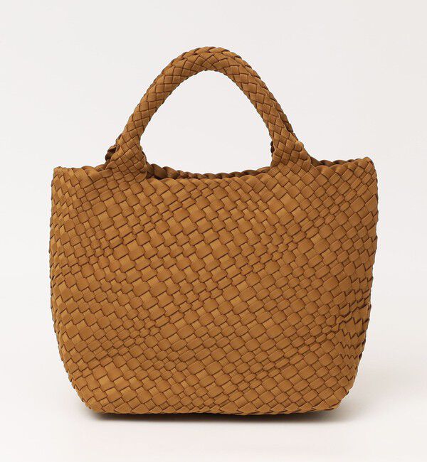 quaranciel「《一部追加予約》quaranciel: ポーチ付き メッシュ 編み込み トート バッグ」|トートバッグ|