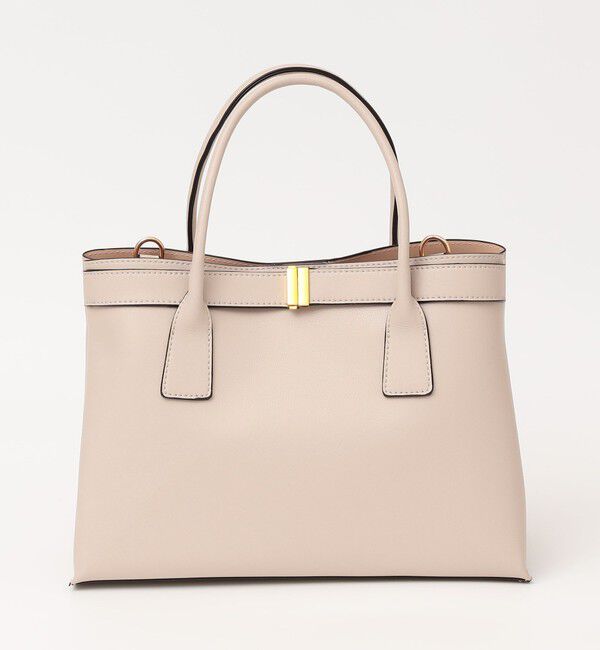 quaranciel「quaranciel: バックル 2way トート バッグ（A4対応）」|トートバッグ|