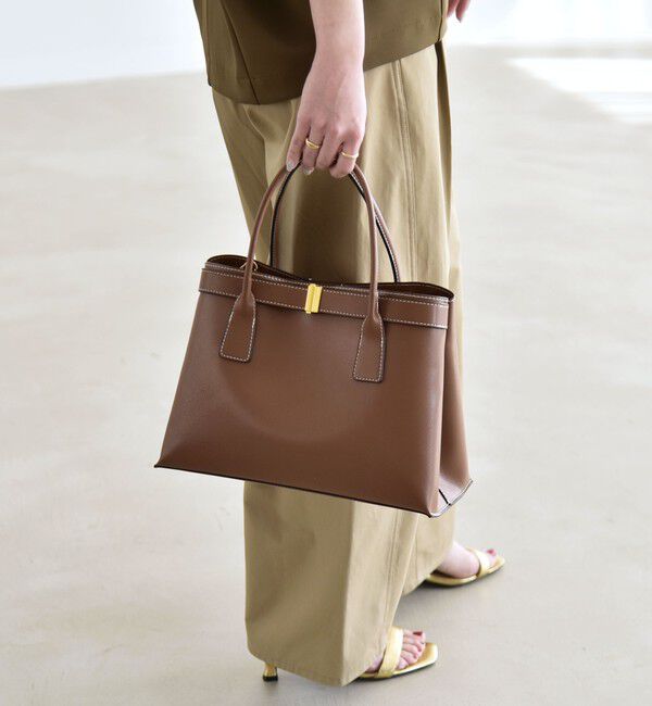 quaranciel「quaranciel: バックル 2way トート バッグ（A4対応）」|トートバッグ|