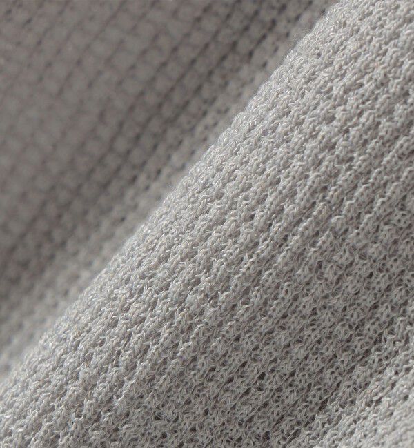 SHIPS any「《予約》SHIPS any:〈手洗い可能〉リネン レーヨン ヘンリーネック プルオーバー」|ニット・セーター|