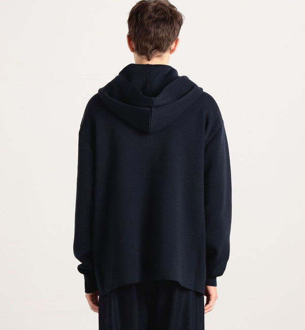 CABaN「CABaN コットンカシミヤ ジップパーカ」|ニット・セーター|