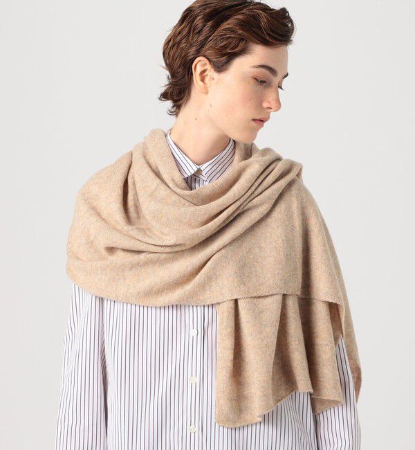 TOMORROWLAND GOODS「Johnstons of Elgin ガンジーストール」|ストール|