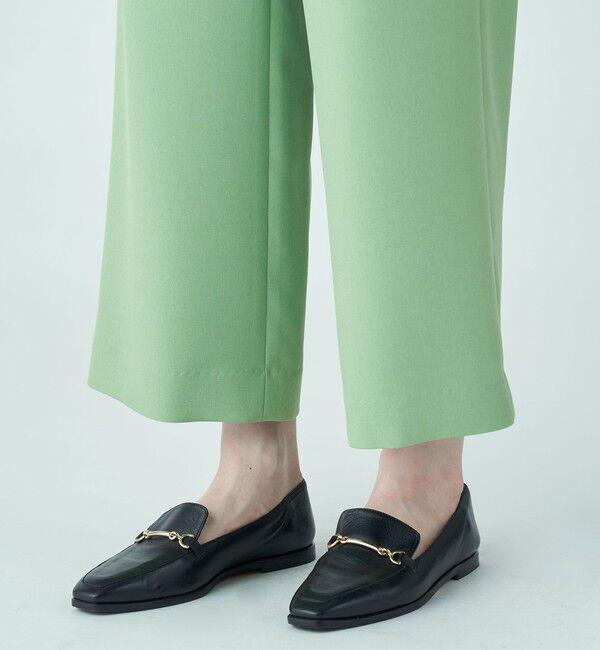 Ballsey「パウダリーストレッチツイル セミワイドパンツ」|その他|