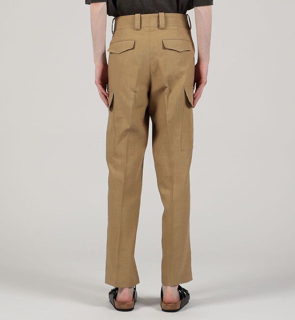 TOMORROWLAND MENS「60リネン カーゴパンツ」|カーゴ|