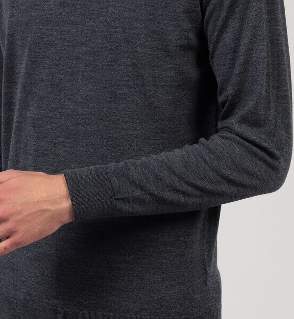 TOMORROWLAND BUYING WEAR「JOHN SMEDLEY 30G EASY FIT ウール クルーネックプルオーバー MARCUS」|ニット・セーター|