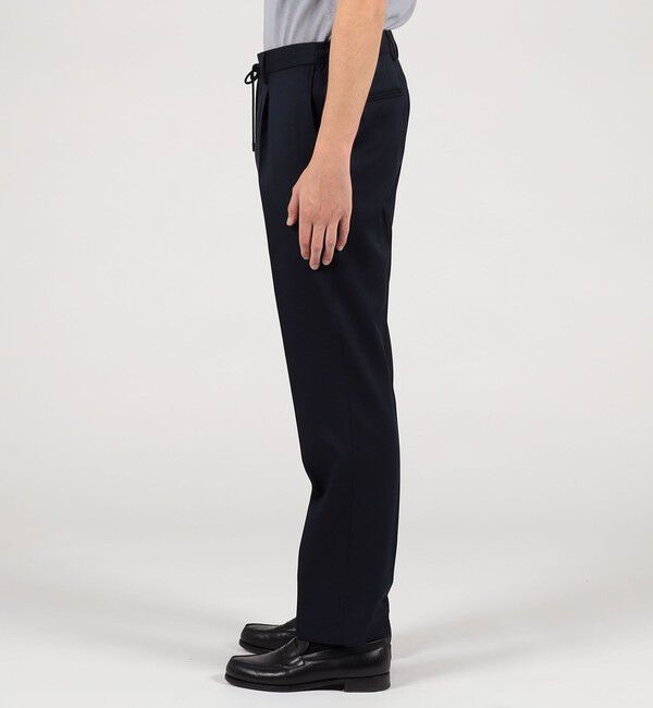 TOMORROWLAND MENS「ウールポリエステル 1プリーツ イージースラックス V.B.CANONICO」|スラックス|