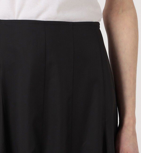 DES PRES「コットンサテン フィッシュテールボリュームスカート」|フレア|