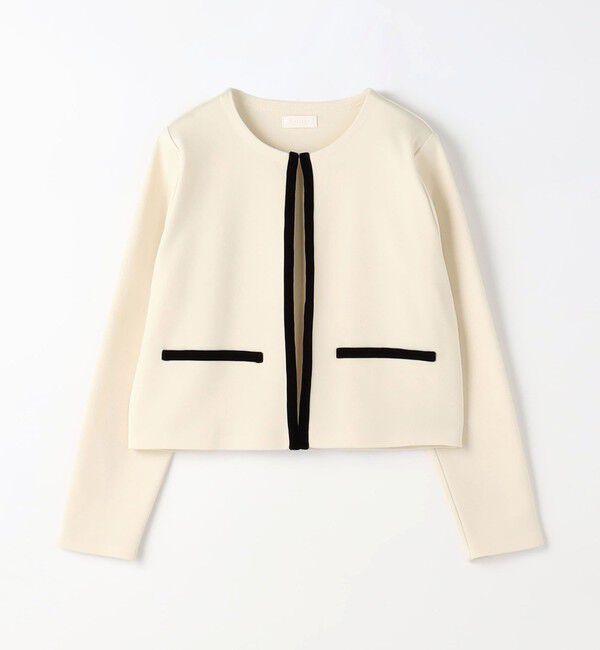 Ballsey「ミラノリブ クルーネックカーディガン」|カーディガン|