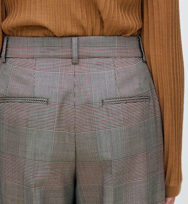 TOMORROWLAND collection「マルチグレンチェック ストレートパンツ」|その他|