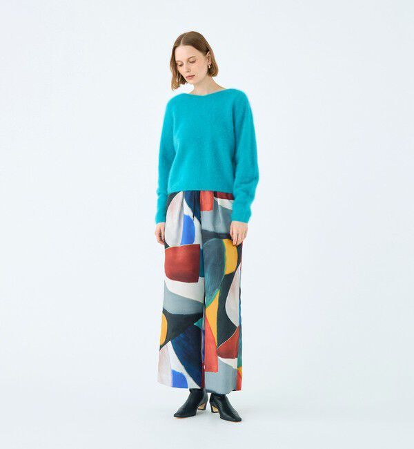 Ballsey「フラッフィーヤーン Vネックプルオーバー」|ニット・セーター|