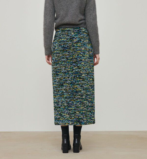 DES PRES「モザイクモール ダブルジップ タイトスカート」|スカート|