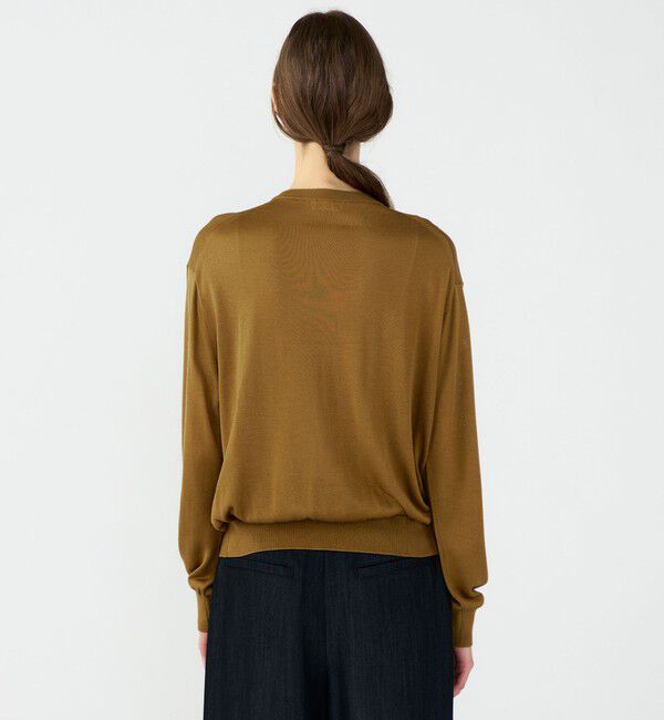 Ballsey「エヴァーシルク クルーネックプルオーバー」|ニット・セーター|