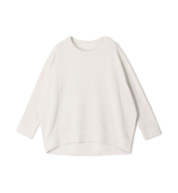 GALERIE VIE「ドライカノコ クルーネックプルオーバー」|ニット・セーター|13 ライトグレー