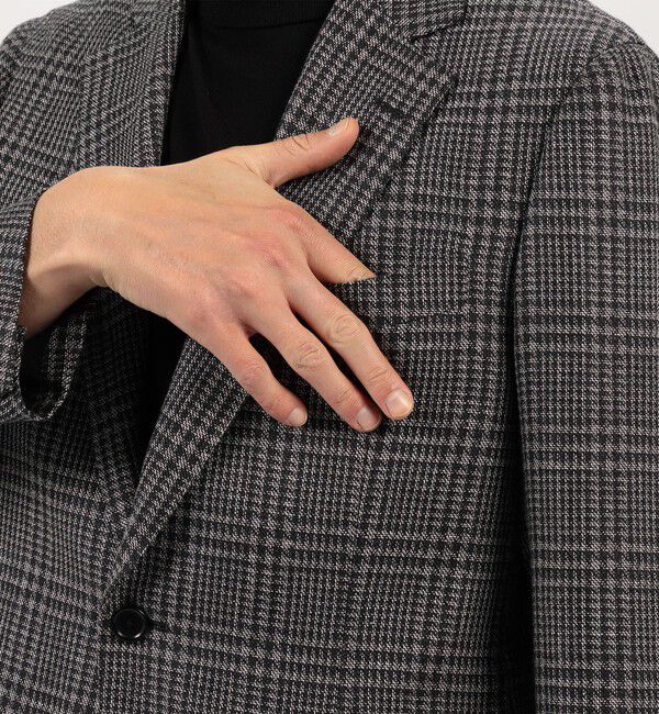 TOMORROWLAND MENS「シルクウール シングルブレステッド 2Bジャケット DI PRAY」|テーラードジャケット|