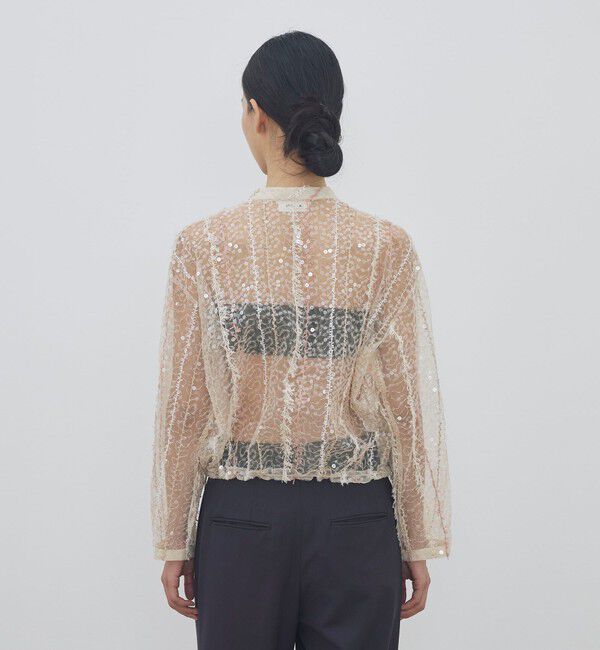 DES PRES「LUMINOUS FOLLIES スパンコールブルゾン」|ブルゾン・スタジャン|