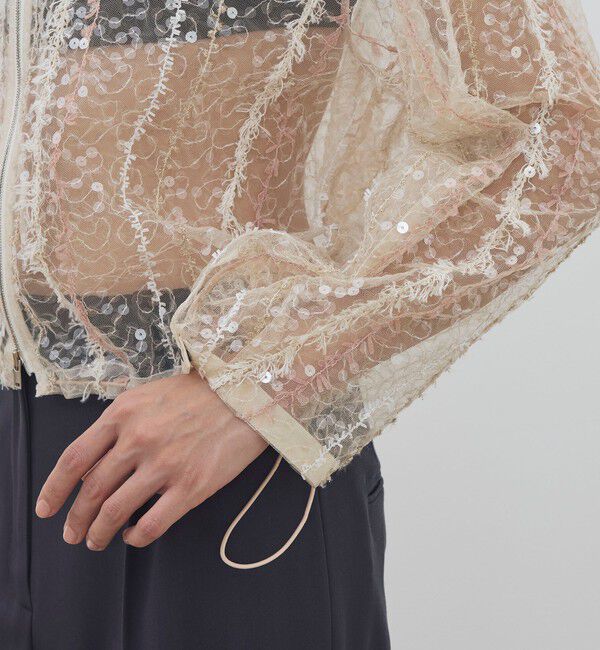 DES PRES「LUMINOUS FOLLIES スパンコールブルゾン」|ブルゾン・スタジャン|