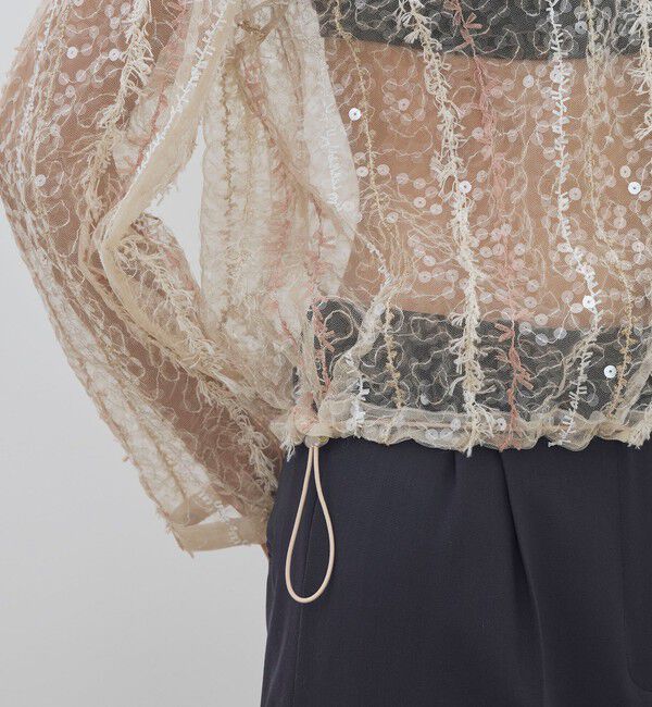 DES PRES「LUMINOUS FOLLIES スパンコールブルゾン」|ブルゾン・スタジャン|