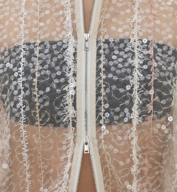 DES PRES「LUMINOUS FOLLIES スパンコールブルゾン」|ブルゾン・スタジャン|