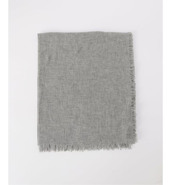 EMILYWEEK「【ASAUCE MELER】ファインラムエアリーソリッドウールストール / AM25F-ST16」|ストール|グレー