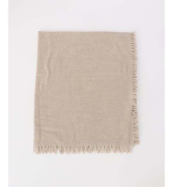 EMILYWEEK「【ASAUCE MELER】ファインラムエアリーソリッドウールストール / AM25F-ST16」|ストール|ベージュ