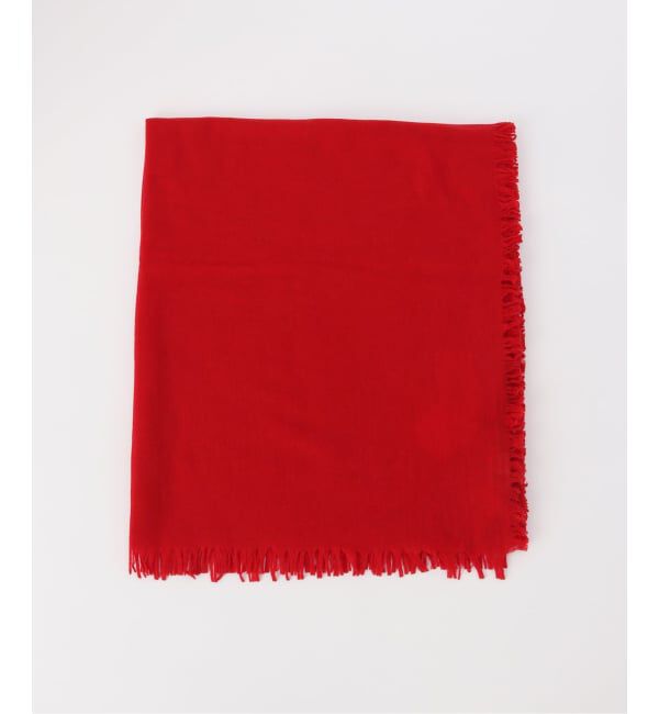 EMILYWEEK「【ASAUCE MELER】ファインラムエアリーソリッドウールストール / AM25F-ST16」|ストール|レッド