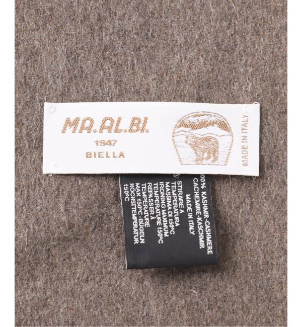 Plage「MA.AL.BI. / マルビ CASH ストール」|ストール|