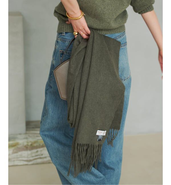 Plage「MA.AL.BI. / マルビ CASH ストール」|ストール|カーキ