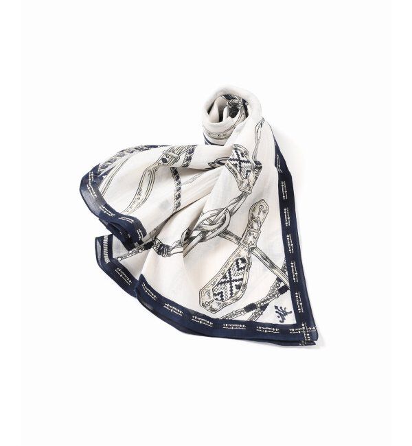 VERMEIL par iena「manipuri（マニプリ）Stole ネイティブビット 120x120cm　0141333030」|ストール|