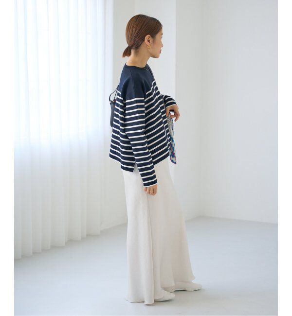 IENA「《追加11》ダブルサテンスカート」|スカート|