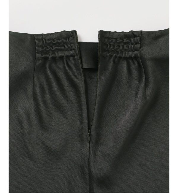 IENA「《追加11》ダブルサテンスカート」|スカート|