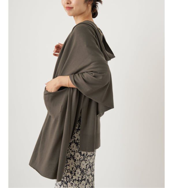 IENA「ライトウールニットストール」|ストール|