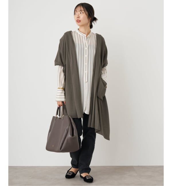 IENA「ライトウールニットストール」|ストール|