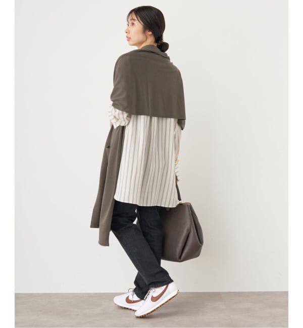 IENA「ライトウールニットストール」|ストール|