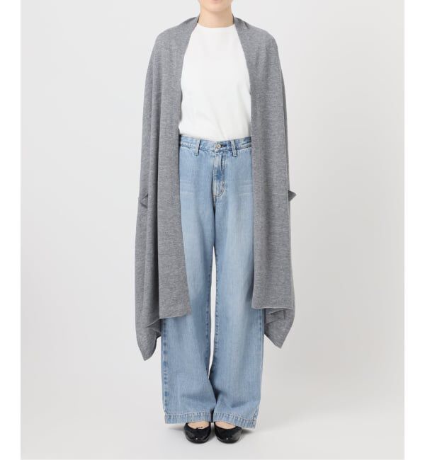 IENA「ライトウールニットストール」|ストール|