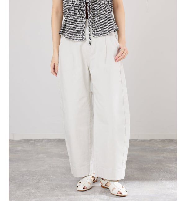 IENA「バレルレッグデニム」|デニム|