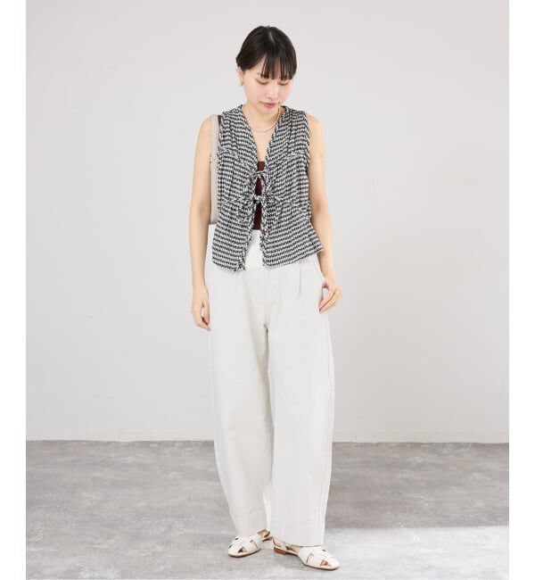 IENA「バレルレッグデニム」|デニム|