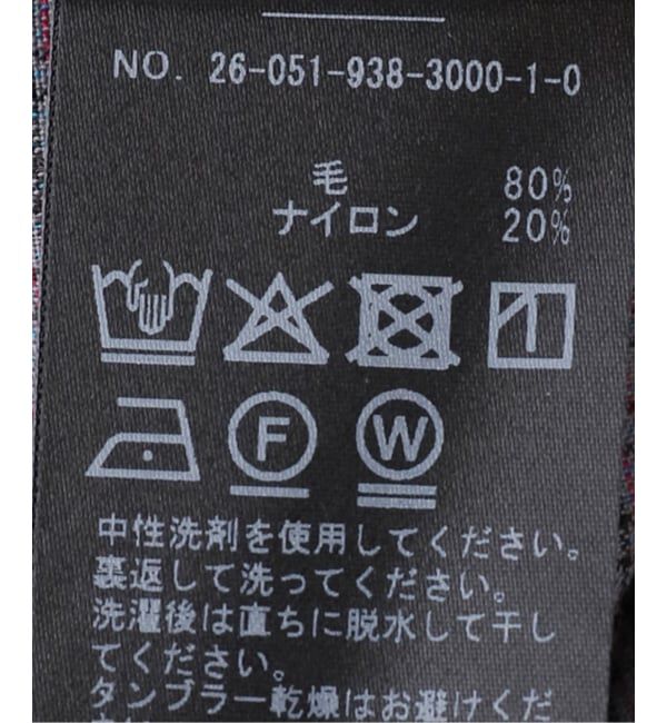 VERMEIL par iena「Check ハイネックブラウス」|シャツ・ブラウス|