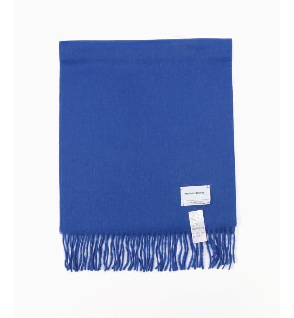 JOURNAL STANDARD「THE INOUE BROTHERS / ザ イノウエブラザーズ Brushed Scarf」|マフラー|ブルー