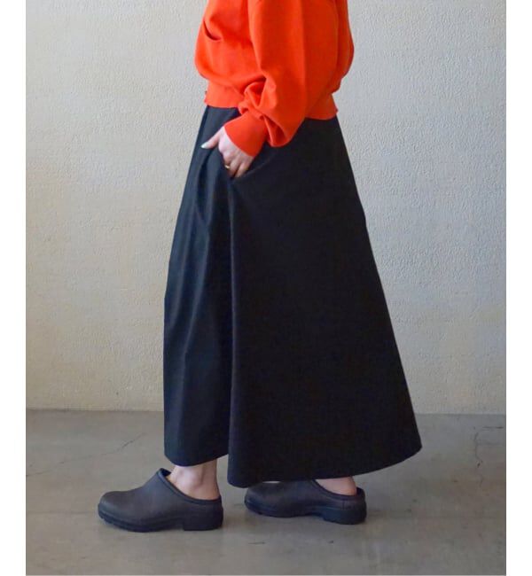 journal standard luxe「《追加》TRトロ スカート」|スカート|ブラック