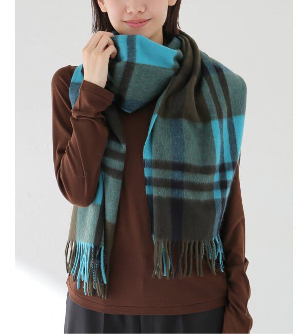 JOURNAL STANDARD「【Joshua Ellis / ジョシュア エリス】5 Col Block Check」|マフラー|