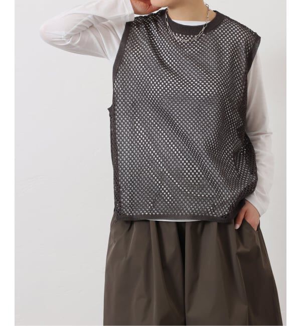 journal standard luxe「メッシュアミ ベスト」|ベスト・ジレ|