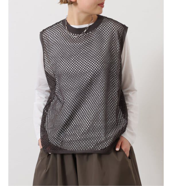 journal standard luxe「メッシュアミ ベスト」|ベスト・ジレ|