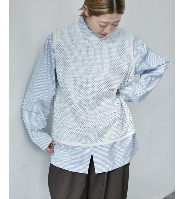 journal standard luxe「メッシュアミ ベスト」|ベスト・ジレ|