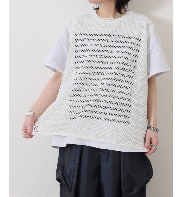 journal standard luxe「メッシュアミ ベスト」|ベスト・ジレ|