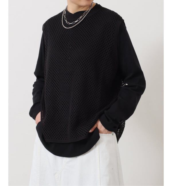 journal standard luxe「メッシュアミ ベスト」|ベスト・ジレ|
